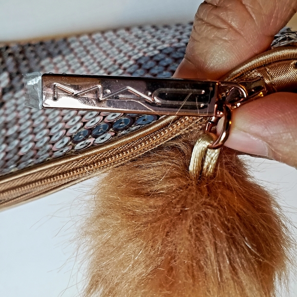 MAC Makeup Bag-copper/silver '17 Holiday snow ball - Picture 6 of 14